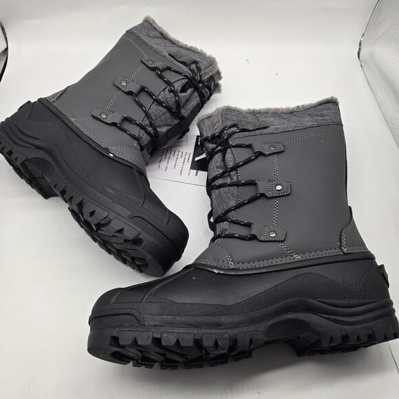 New Arctix Women sz 11 Boreas Winter Boots Water Resistant Insulated gray - Picture 8 of 11
